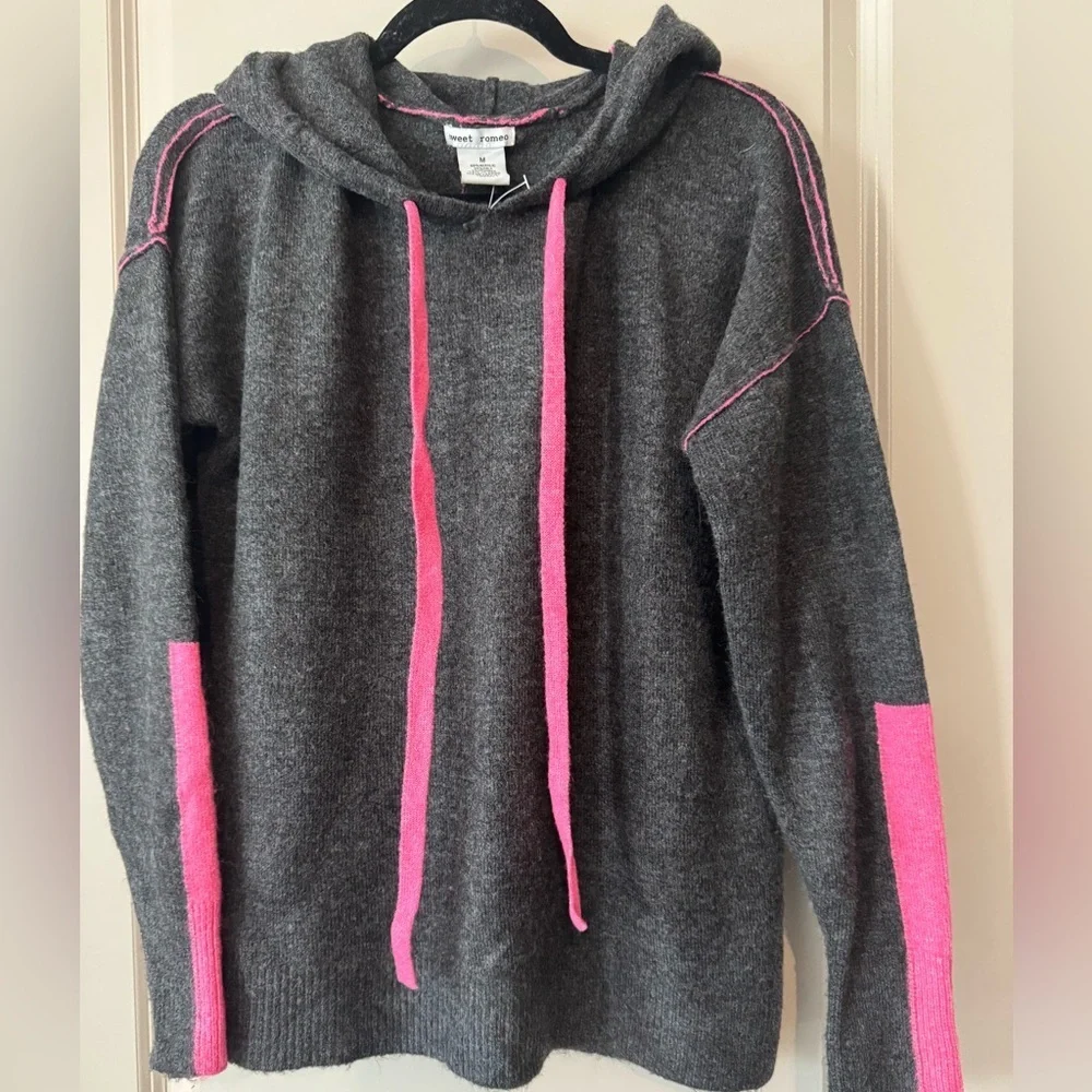 Sweet Romeo Knit Hoodie Sweater l M - Picture 1 of 6